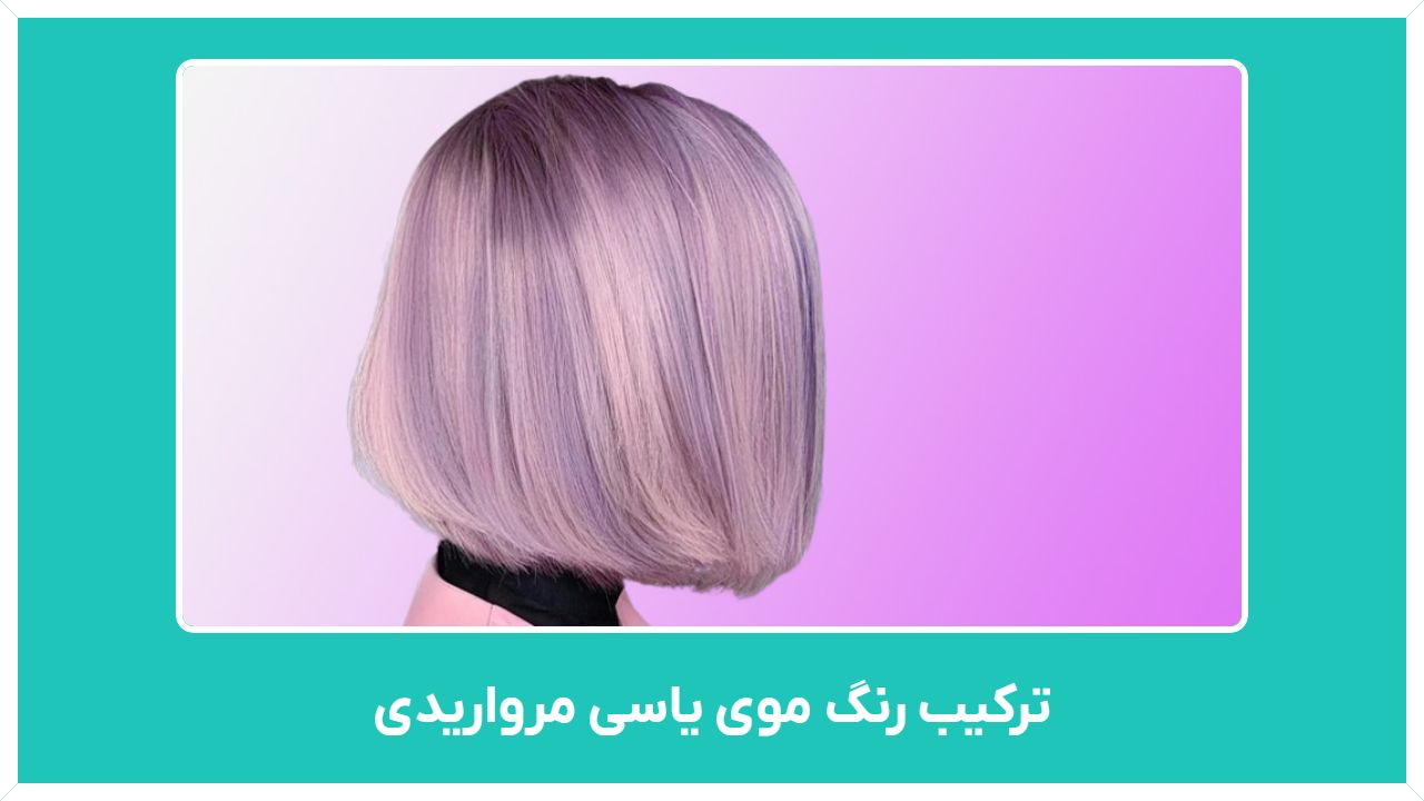 ترکیب رنگ موی مرواریدی روشن و دودی مدل مارال و یاسی